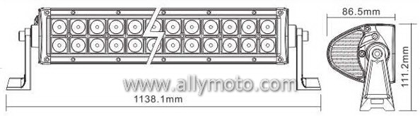 240W LED Light Bar 2017